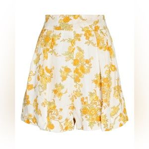 FAITHFULL THE BRAND Ondine Floral Linen Shorts NWOT
